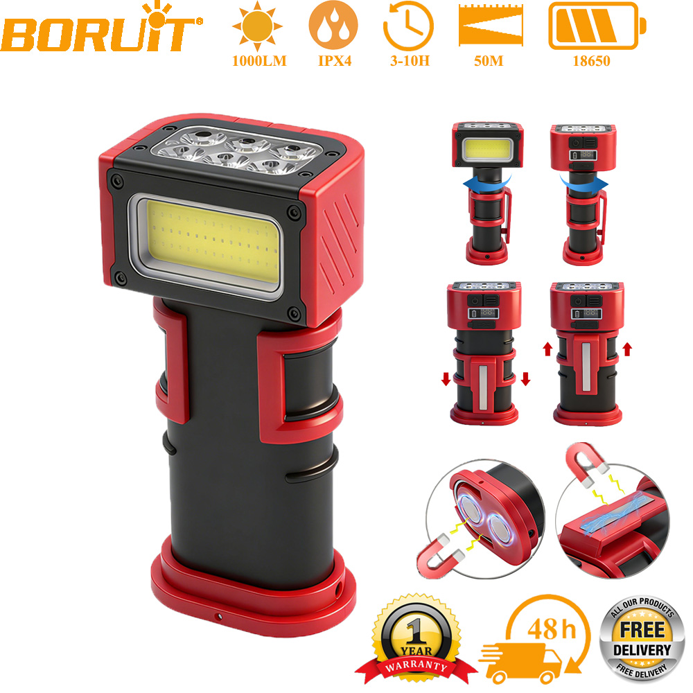 Fishing Light - Lámpara de Trabajo LED COB BORUiT