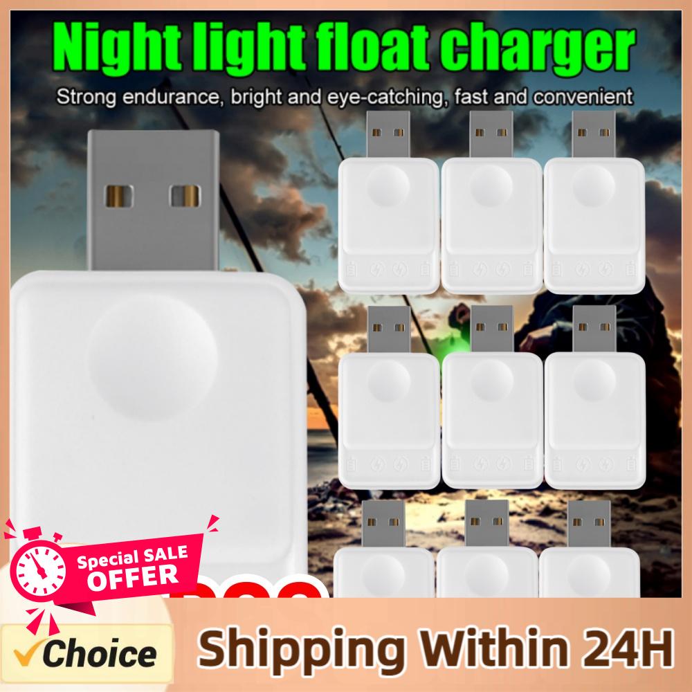 Fish Finder Charger - Flotador de Pesca Luminoso Recargable con