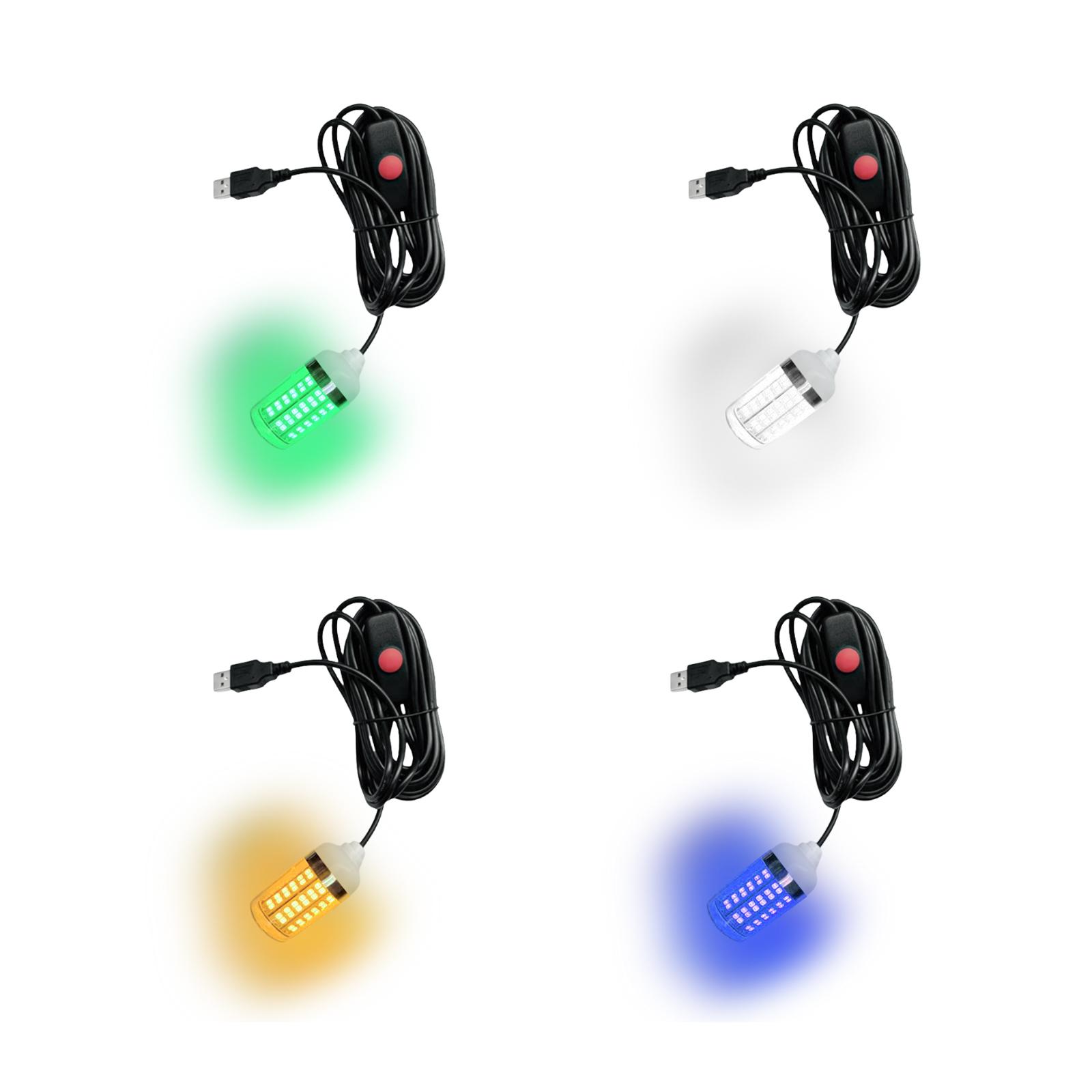 Fish Finder Cable - Luz de pesca sumergible alimentada por
