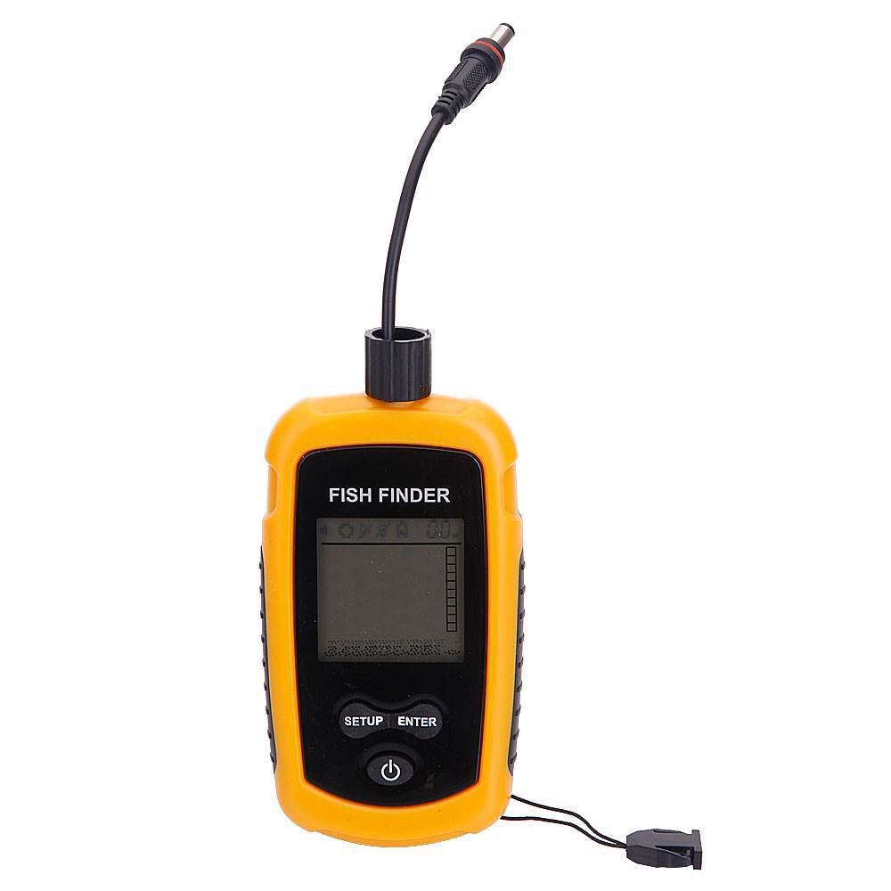Fishing Depth Finder - Sonda de Pesca Portátil con Alarma,