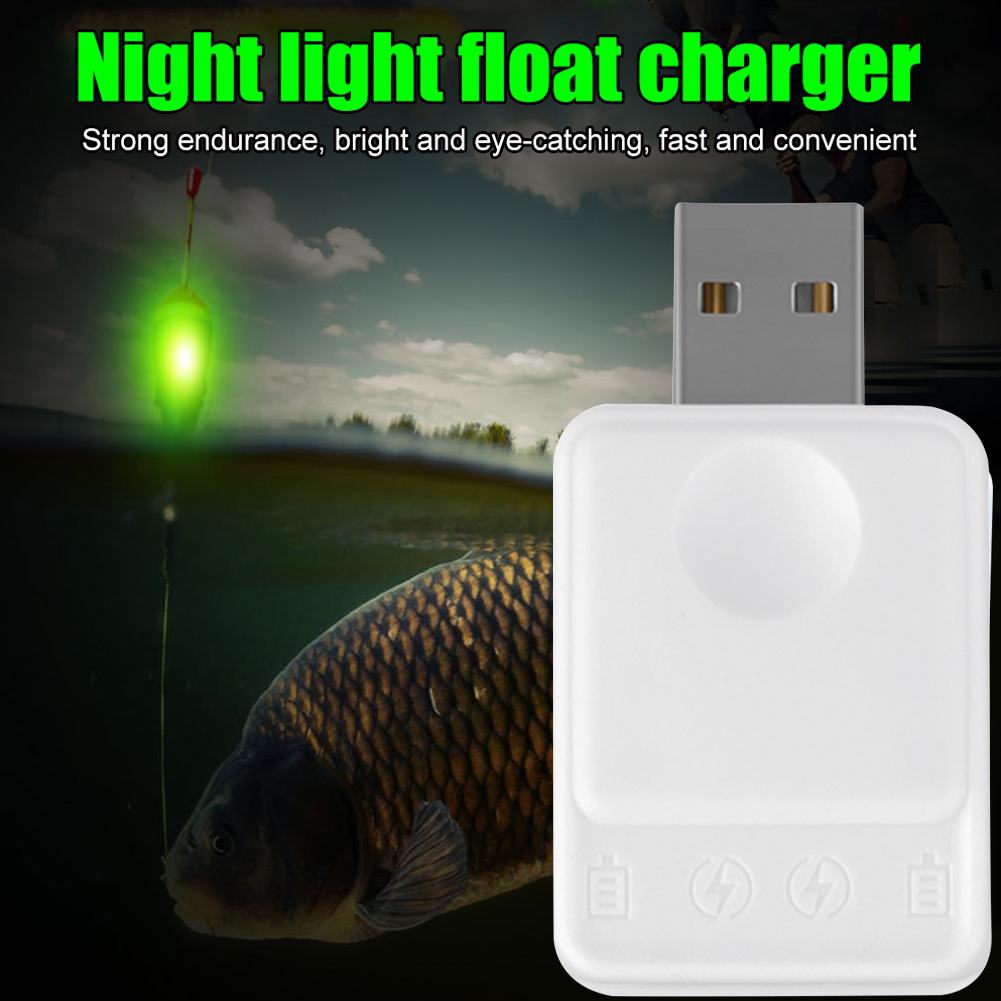 Fish Finder Charger - Cargador USB Luminoso para Batería CR425,