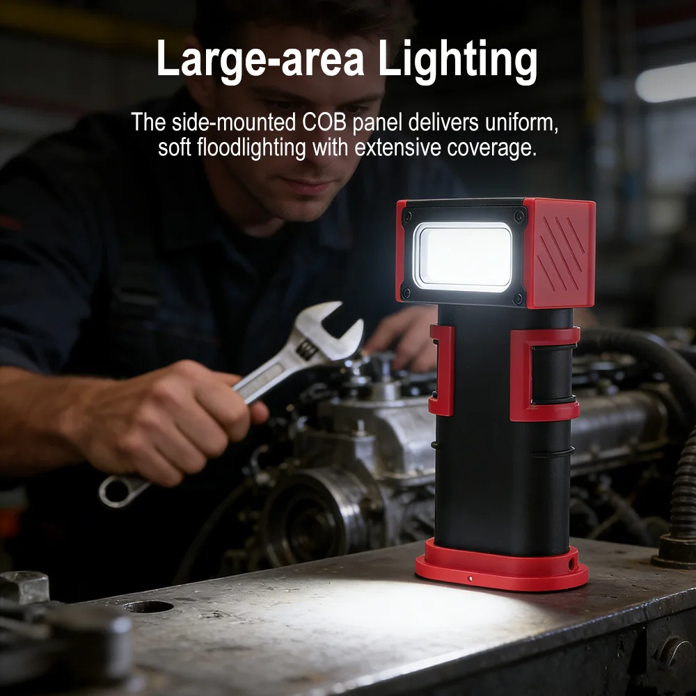 Lámpara de Trabajo LED COB BOR - Fishing Light reseña y precio