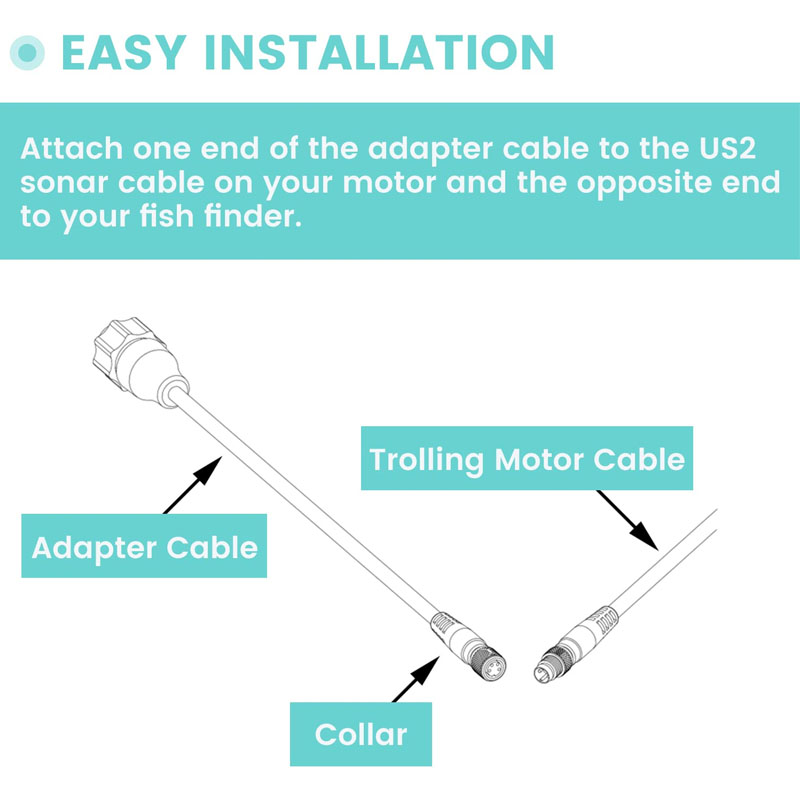 1852060 , 29594, MKR-US2-10 So - Fish Finder Cable reseña y precio