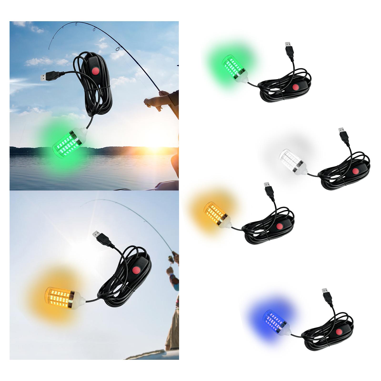 Luz de pesca sumergible alimen - Fish Finder Cable reseña y precio