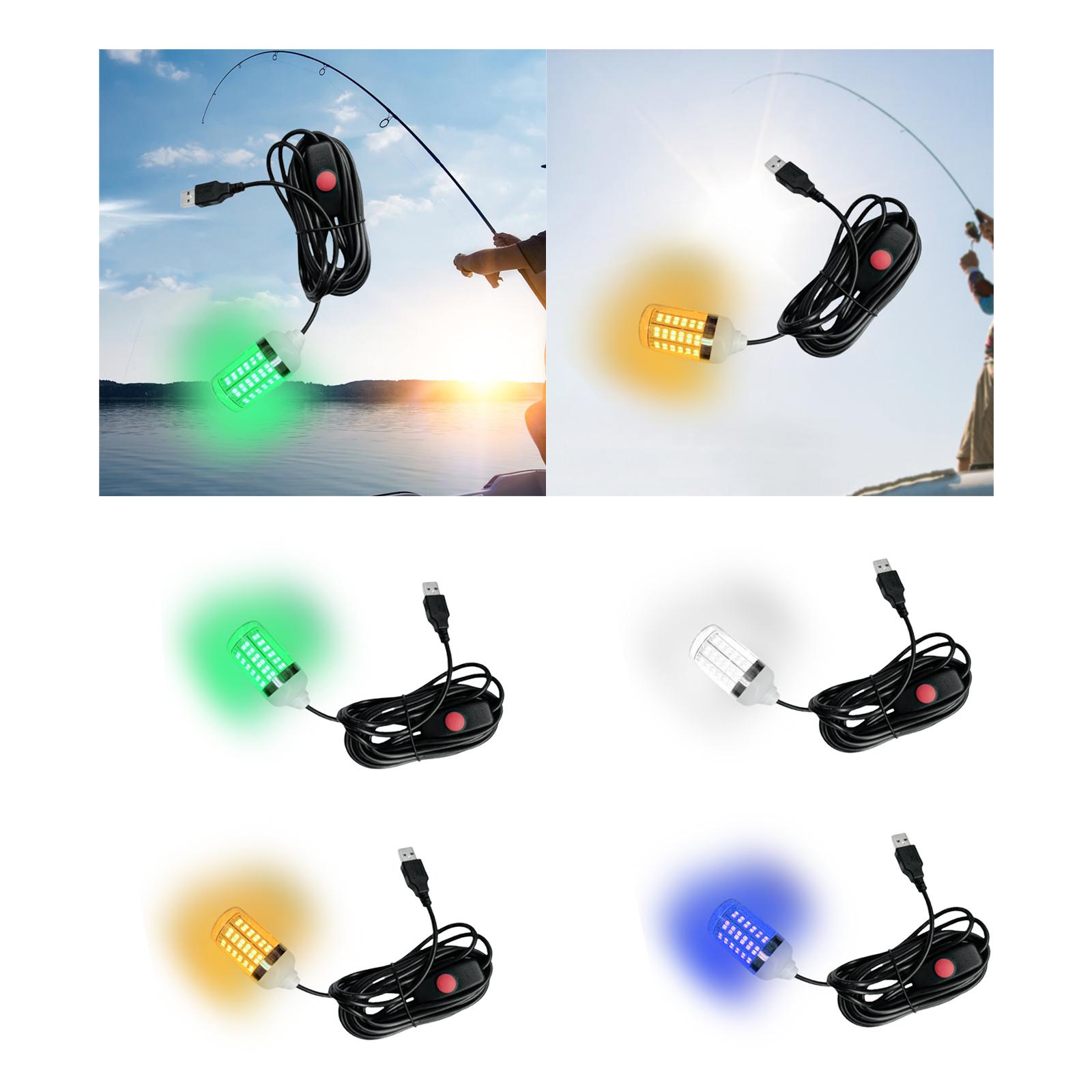 Luz de pesca sumergible alimen - Fish Finder Cable reseña y precio
