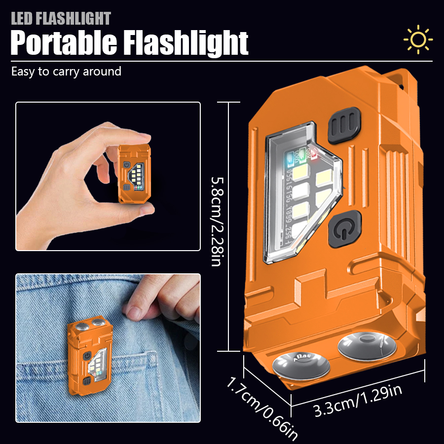 Mini Linterna LED Recargable p - Fishing Light reseña y precio
