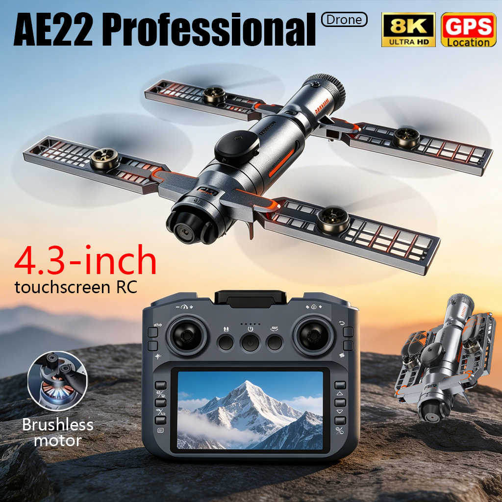 Dron Plegable AE22 PRO MAX Mej - Underwater Camera reseña y precio