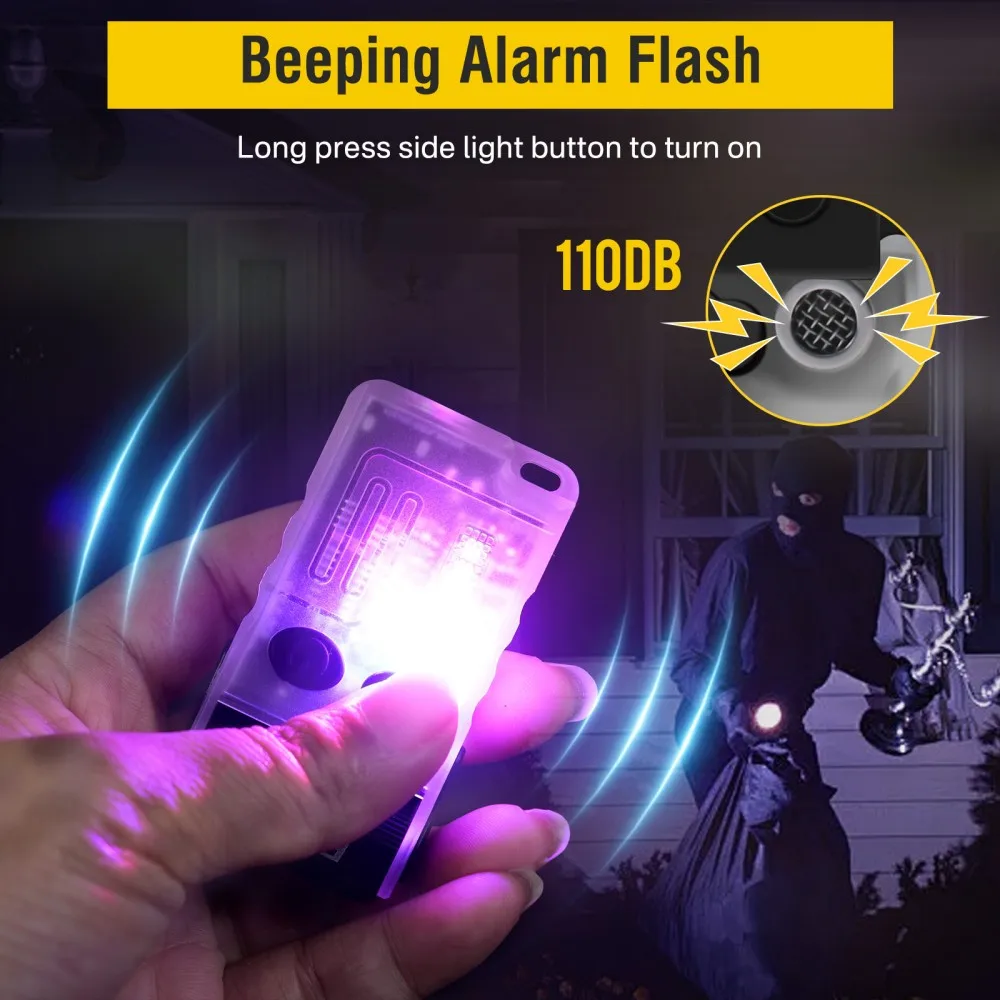BORUiT V20 zumbador EDC llaver - Fishing Light reseña y precio