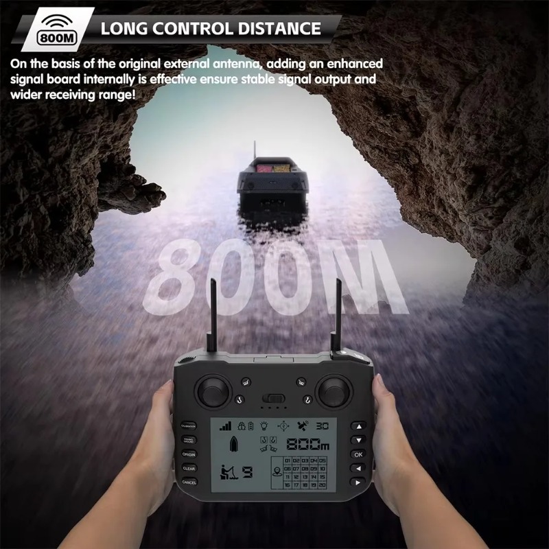 V080 12V GPS de alta velocidad - Fish Finder Gps reseña y precio