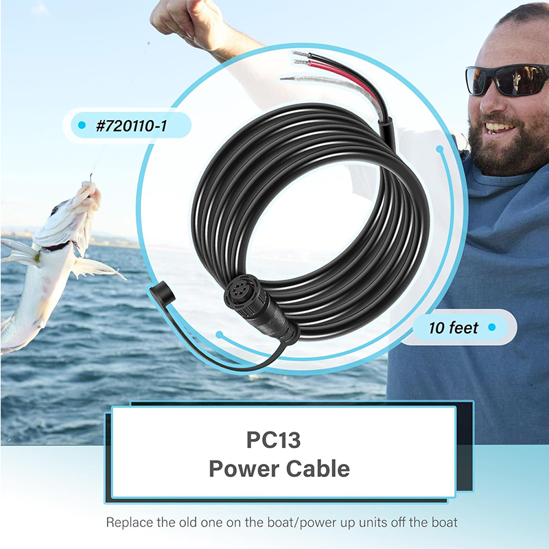Cable de alimentación 720110-1 - Fish Finder Cable reseña y precio