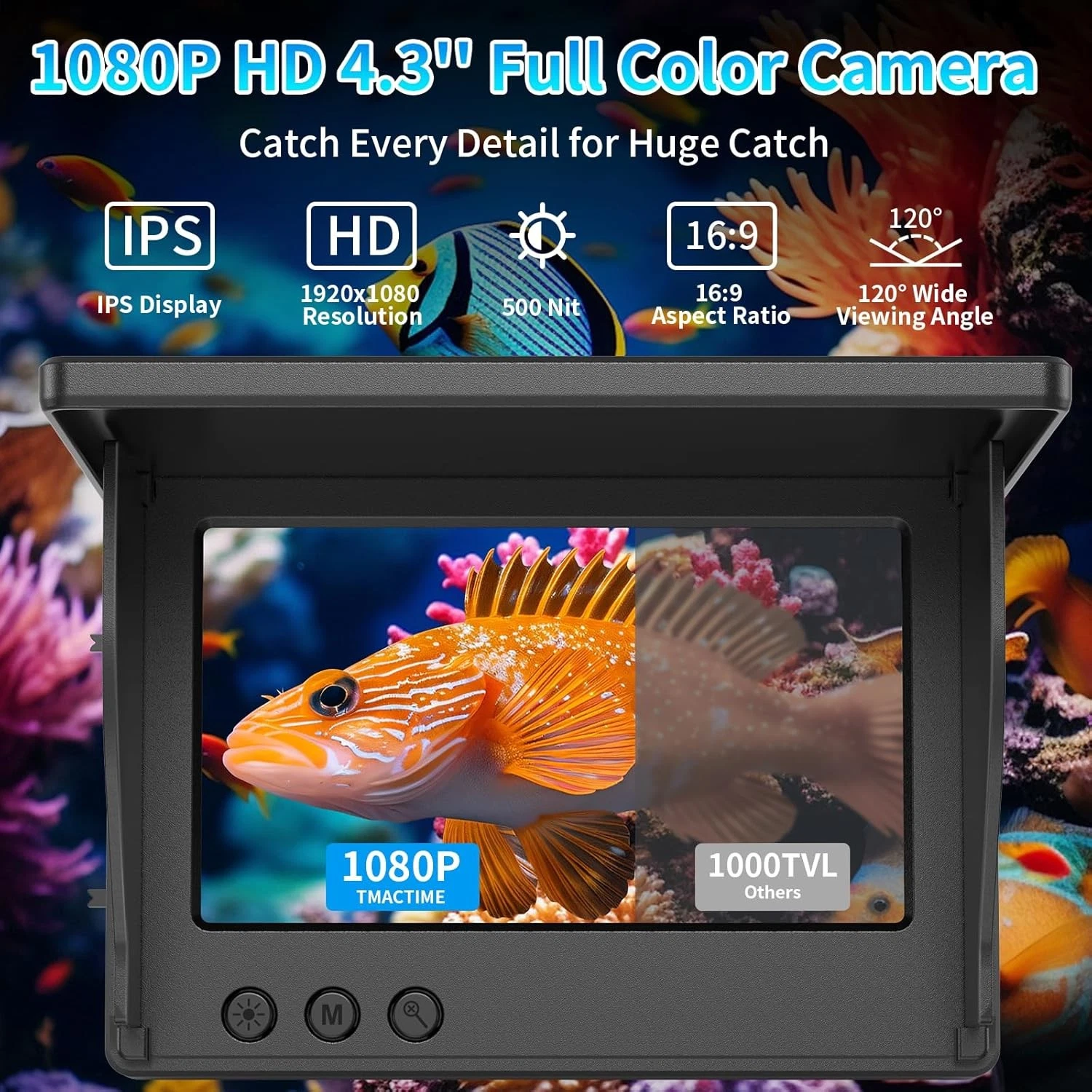 Cámara de Pesca Submarina, Bus - Fish Finder Cable reseña y precio