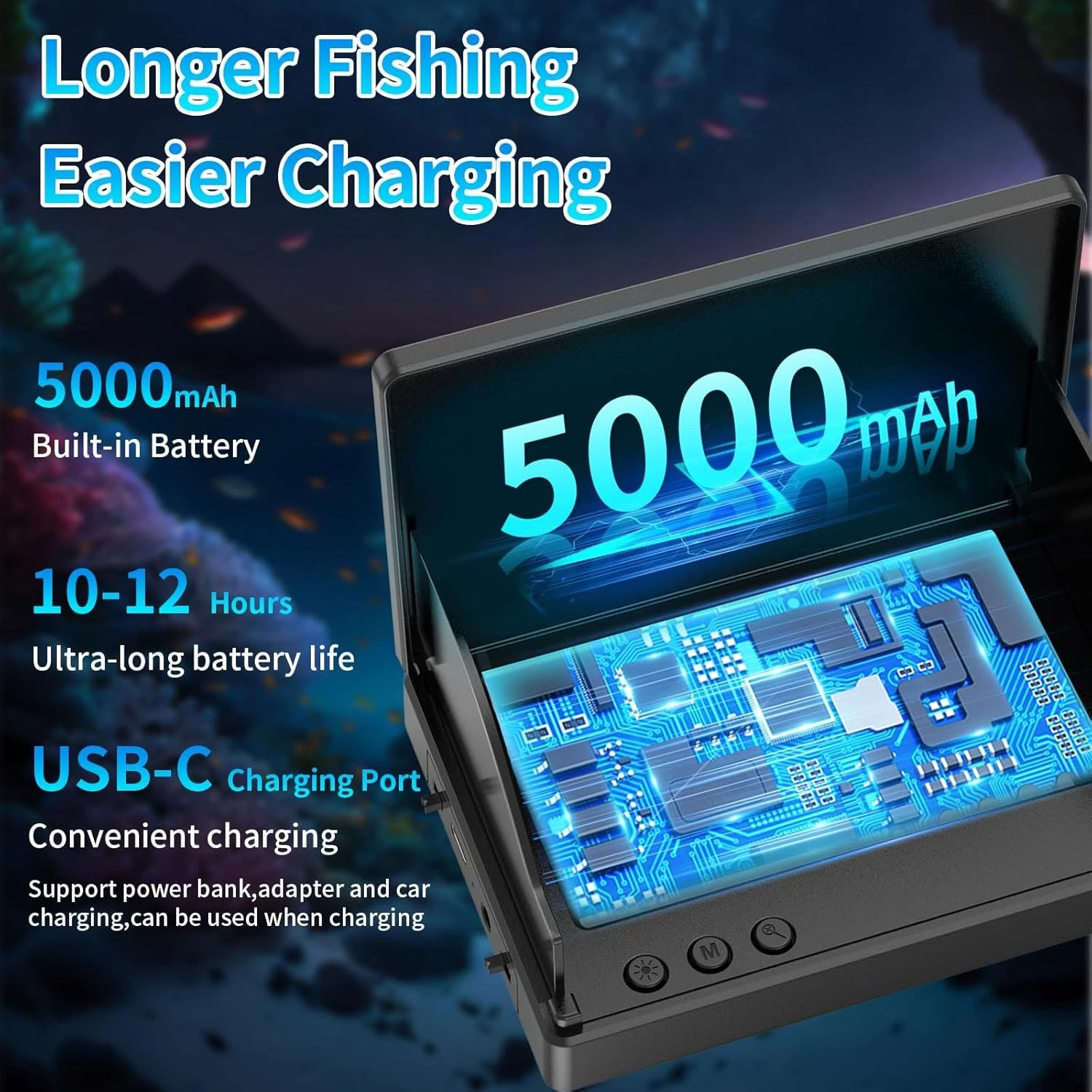 Cámara de Pesca Submarina, Bus - Fish Finder Cable reseña y precio