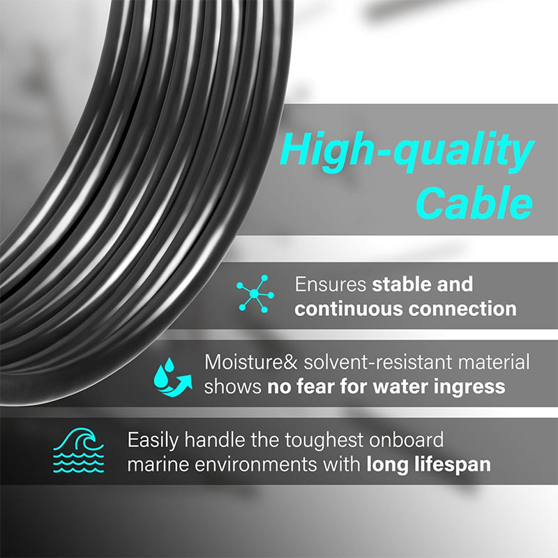 Cable de extensión para transd - Fish Finder Cable reseña y precio