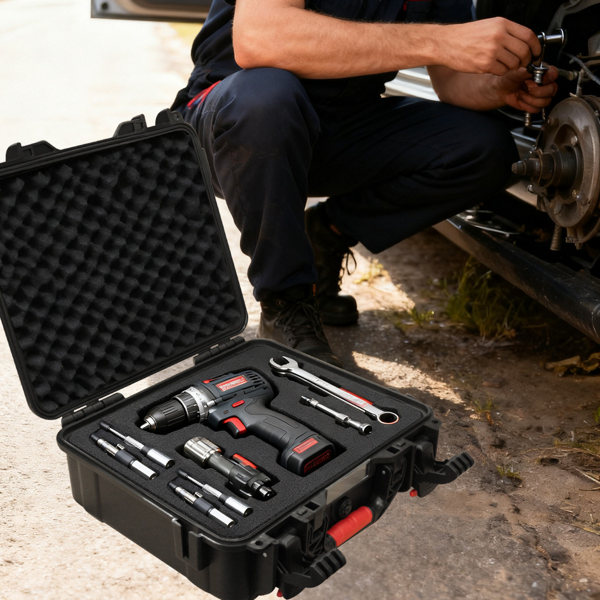 Caja de herramientas portátil  - Fish Finder Case reseña y precio